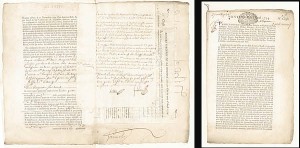 1734 "Tontine" Related French Document